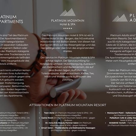 Platinum Mountain Hotel&Spa Szklarska Poręba Exteriör bild Brochure