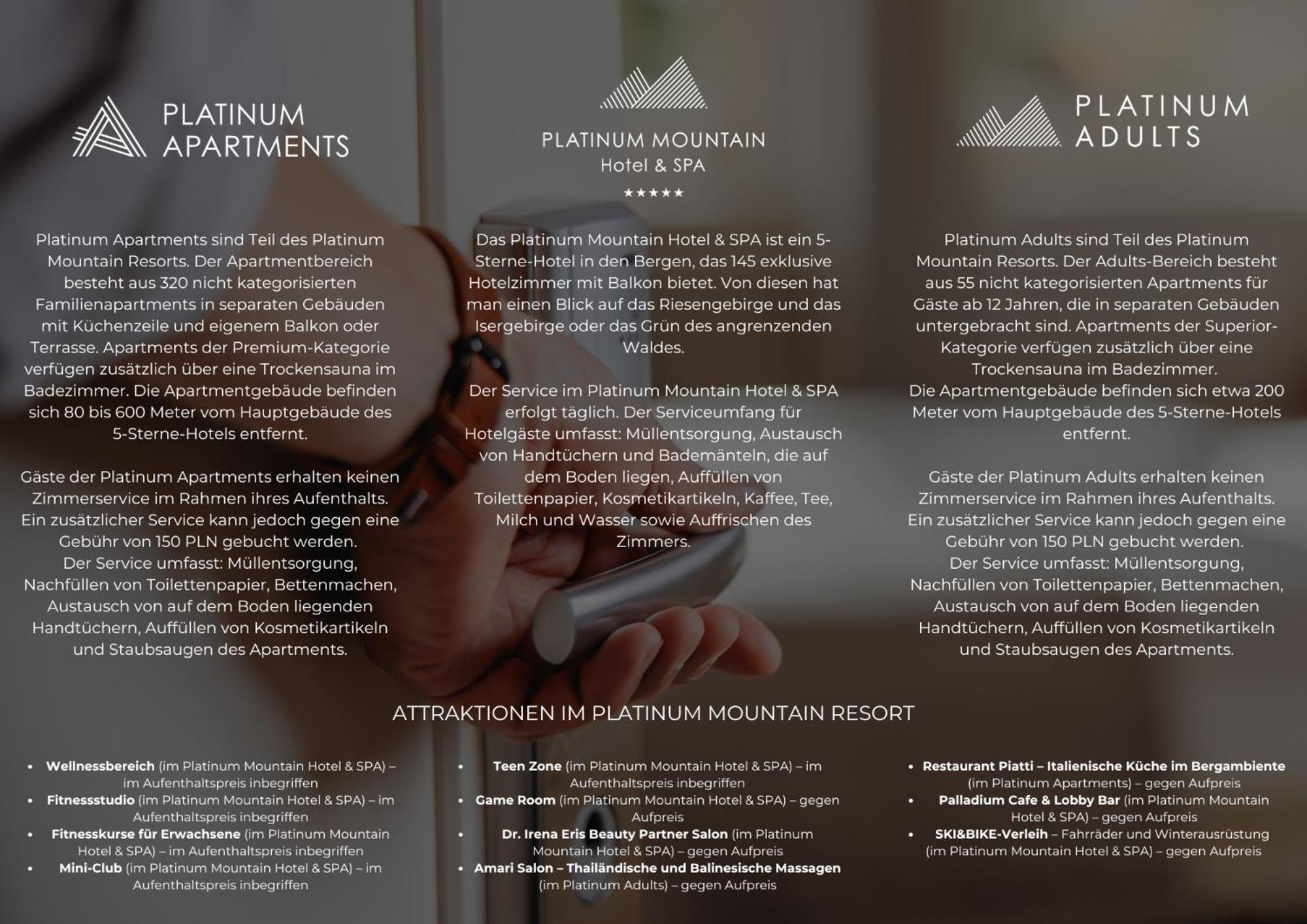 Platinum Mountain Hotel&Spa Szklarska Poręba Exteriör bild Brochure